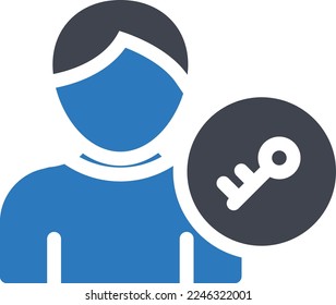 user  Vector illustration on a transparent background. Premium quality symmbols. Glyphs vector icons for concept and graphic design. 

