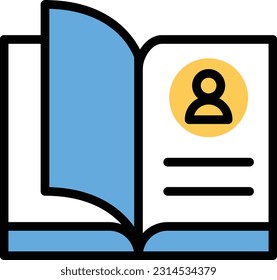 user  Vector illustration on a transparent background. Premium quality symmbols. Line Color vector icons for concept and graphic design.
