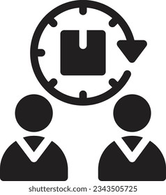 ilustración de usuario Vector en un fondo transparente.Símbolos de calidad premium.Icono vector glifos para concepto y diseño gráfico. 