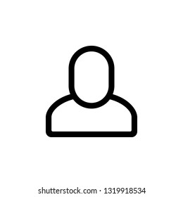 User, vector. This icon use for admin panels, website, interfaces, mobile apps