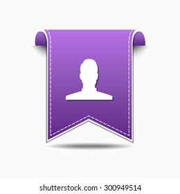 User Violet Vector Icon Design