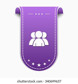 User Violet Vector Icon Design