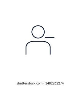 User Web Icon, Symbols. Logo, Profile picture.Vector design