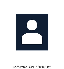 User Web Icon, Symbols. Logo, Profile picture.Vector design