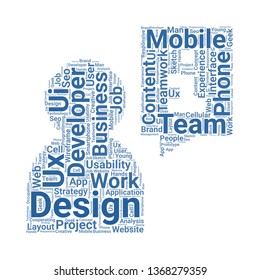 User Word Cloud Tag Cloud About Stock Vector (Royalty Free) 1368279359 ...