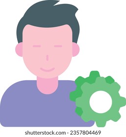 userc setting color icon design style