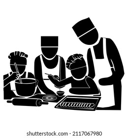 9,329 Family cooking cartoon Images, Stock Photos & Vectors | Shutterstock