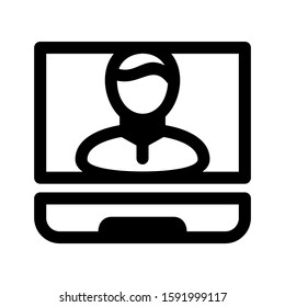 username icon isolated sign symbol vector illustration - high quality black style vector icons
