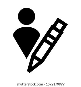 username icon isolated sign symbol vector illustration - high quality black style vector icons

