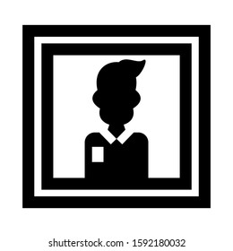 username icon isolated sign symbol vector illustration - high quality black style vector icons
