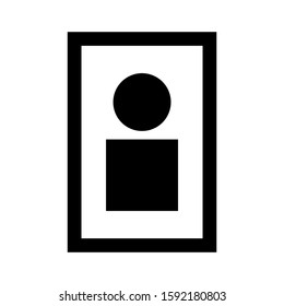 username icon isolated sign symbol vector illustration - high quality black style vector icons
