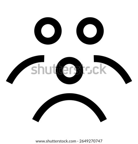 users alt icon on white background