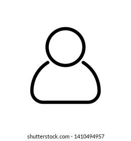 Users and Avatars Vector Line Icons. Teamwork and Businessman symbols.