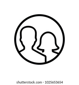 Users couple icon