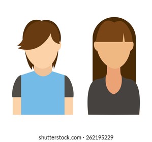 users icon design, vector illustration eps10 graphic 