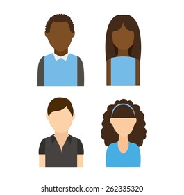 users icon design, vector illustration eps10 graphic 