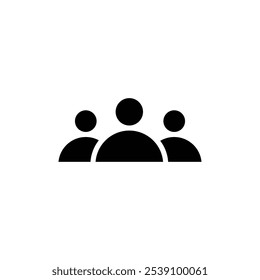 Users icon logo sign set vector outline