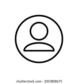 users icon, person icon vector illustration