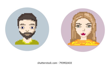 user's icon pixel art