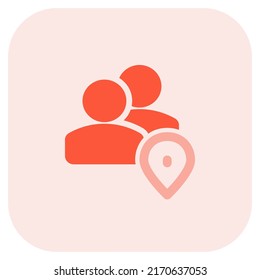 Users Location Of A Remote Working Employee