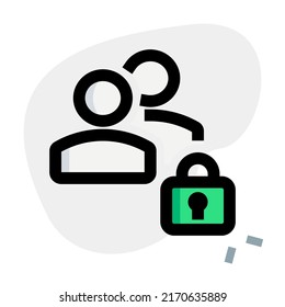 users locked encryption keypad padlock layout logotype