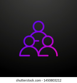 users nolan icon. Elements of startups set. Simple icon for websites, web design, mobile app, info graphics