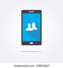 Users Phone Icon