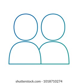 users silhouettes avatars icon