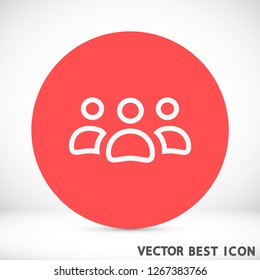 users vector icon 10 eps
