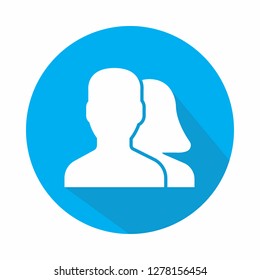  Users vector icon illustration