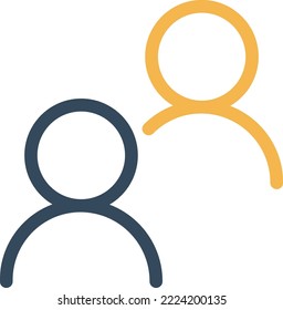 Users Vector Icon which is suitable for commercial work and easily modify or edit it
