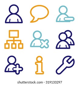 Users web icons