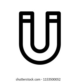u-shaped magnet polarize