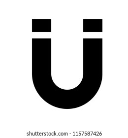 u-shaped magnet polarize