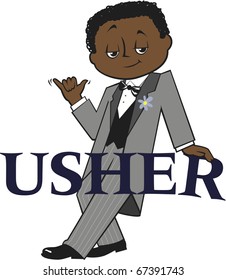 Usher Black Curly Hair Dark Skin