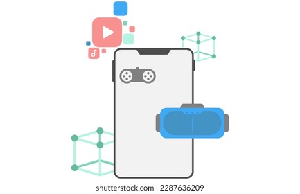 using an augmented reality system on a smartphone device