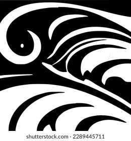 Using a combination of graphic elements and lines, the designer created a modern and retro-inspired seamless fabric template that is both decorative and fashionable.