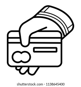 Using credit card icon