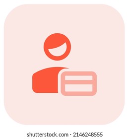 using a credit card for online purchases made by user