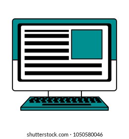 Using desk computer