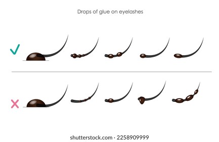 using eyelash glue, eyelash extension tutorial