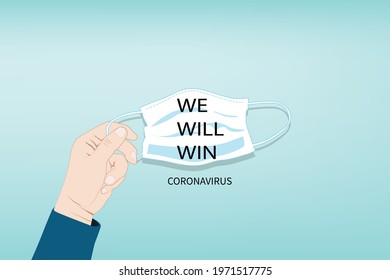 Using  face masks in the community Reducing COVID-19 transmission from potentially asymptomatic or pre-symptomatic people through the use of face masks, we will win.
