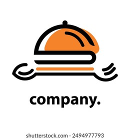 using the letter s that form the hood of the restaurant