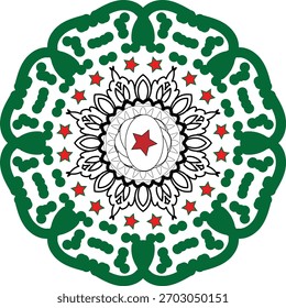 Using Mandala pattern makes the design attractive and 
is made