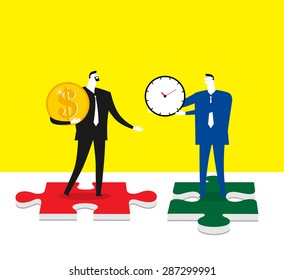 Using the money to buy time