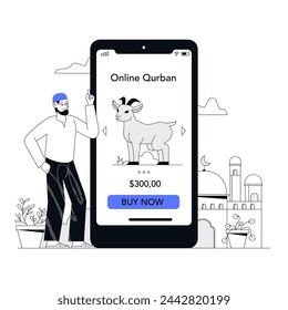 Using Online Qurban Application for Eid al Adha