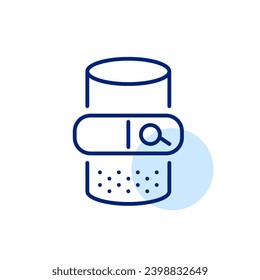 Using personal voice assistant to search. Pixel perfect icon