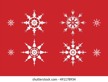 Using the props, Snowflakes.