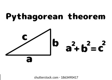 Using the Pythagorean theorem we can find the lengths of the sides of a right-angled triangle. This theorem is learned in mathematics.