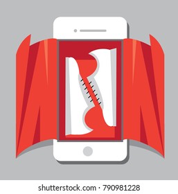 Using smartphone to shop online